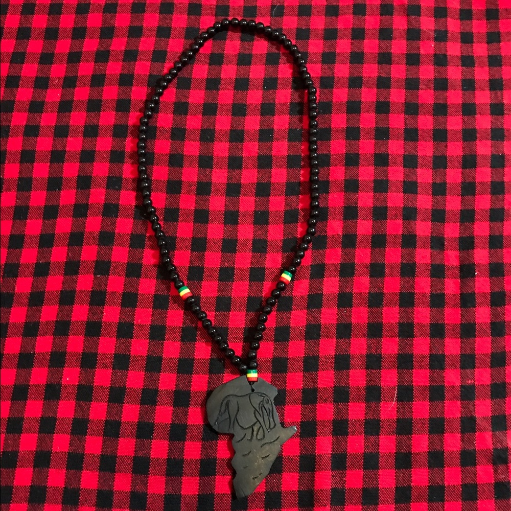 Handmade Necklace (Africa logo)