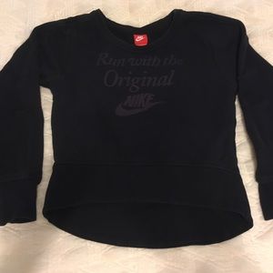 NIKE Run With The Original Sweater Black XS