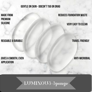 3x Anti Sponge SILICONE Makeup Sponge !💕😘