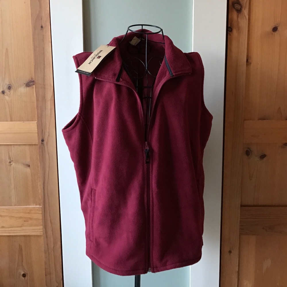 NWT Woolrich Fleece Vest