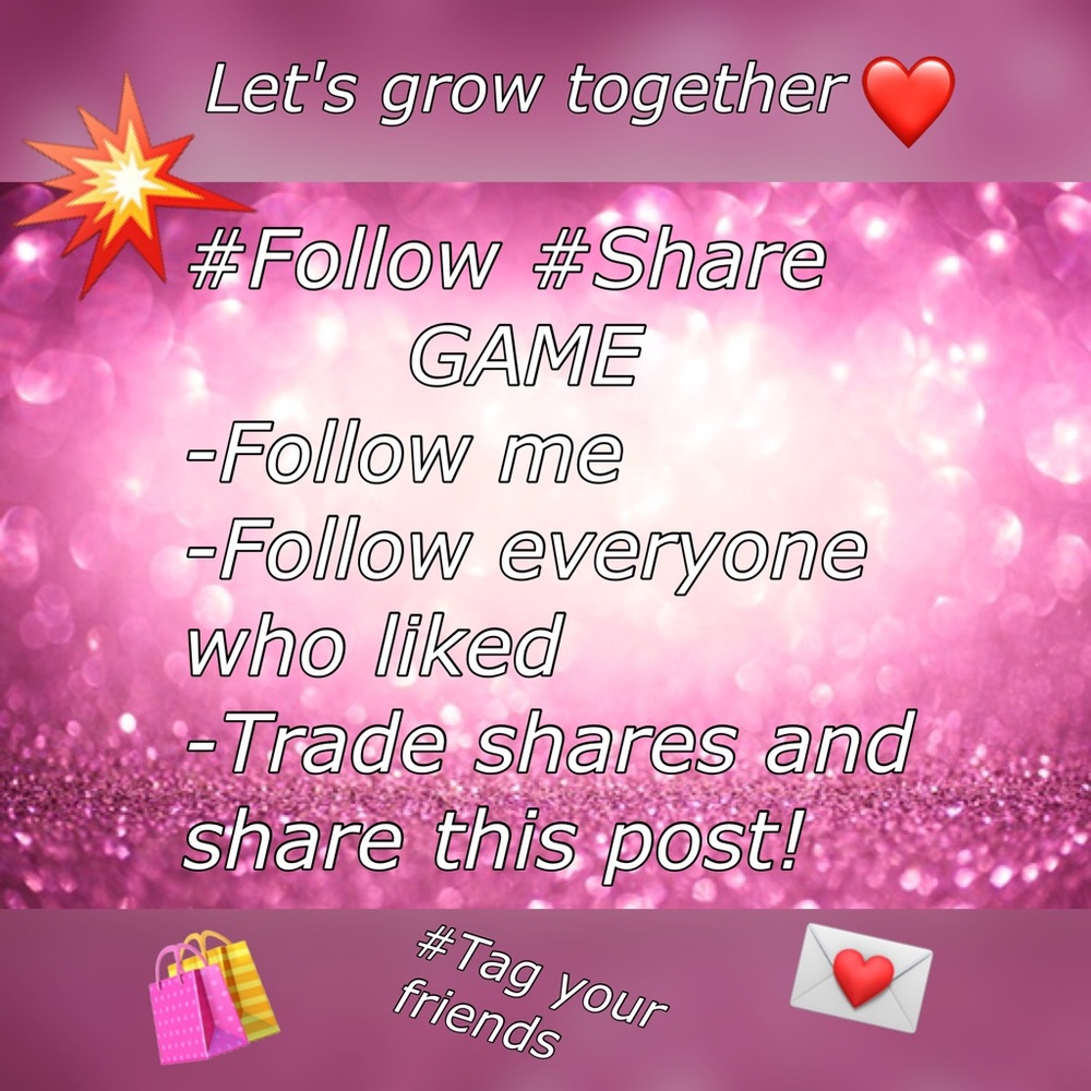 Don't forget to follow the new people ❤