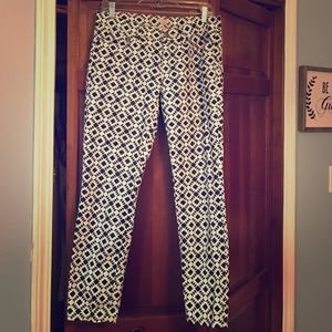 Jcrew patterned khakis