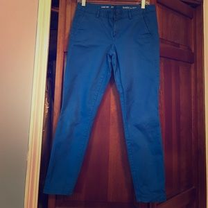 Blue khaki pants