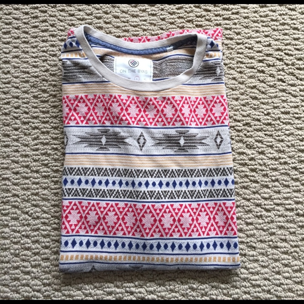 Indian pattern tee