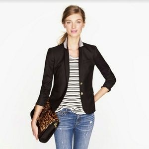 Jcrew schoolboy black blazer