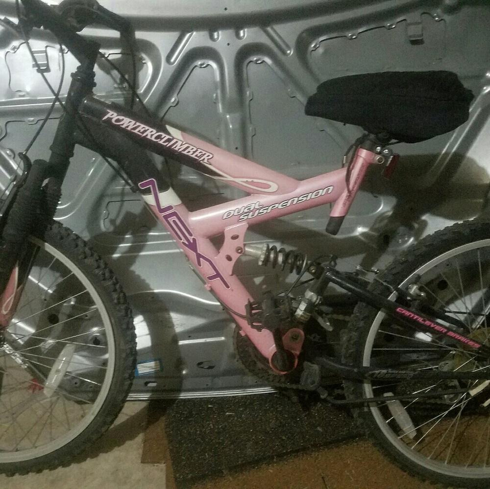 Dual suspension bike