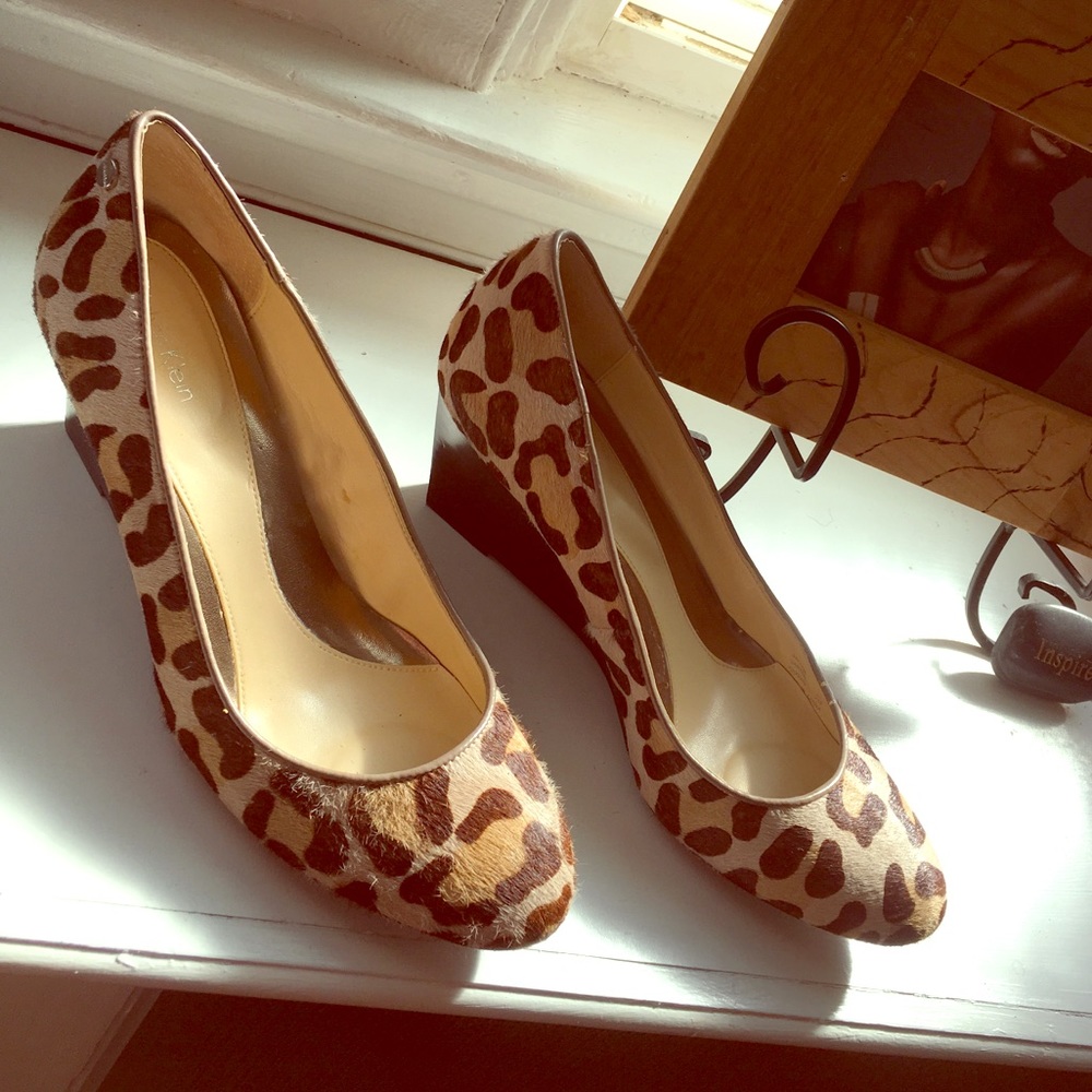 Leopard print shoes