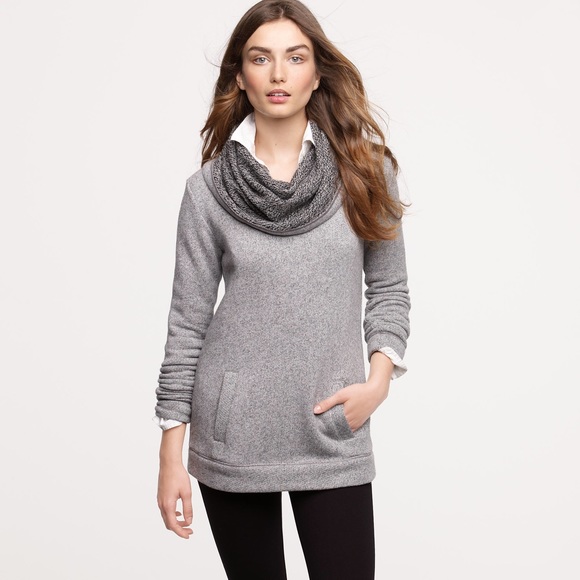 J. Crew Sweaters - J Crew Funnel Neck Sweatshirt