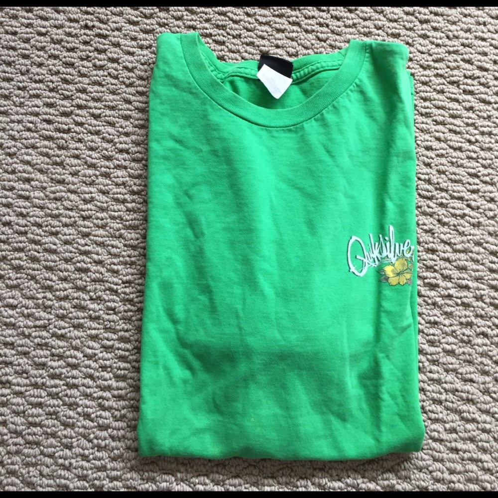 Green tee shirt