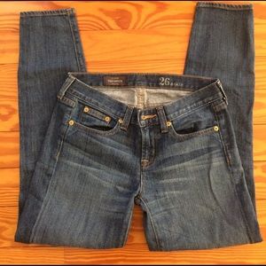 J.Crew Toothpick Jeans