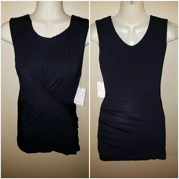 Free People black twist top - Picture 4 of 6