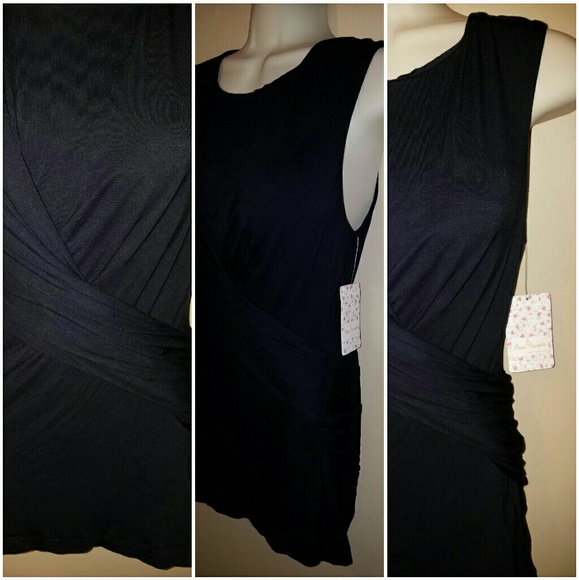 Free People black twist top - Picture 5 of 6