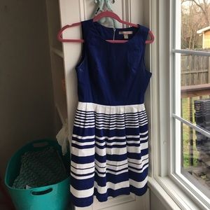 Navy blue dress