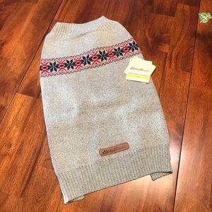 Eddie Bauer pet sweater