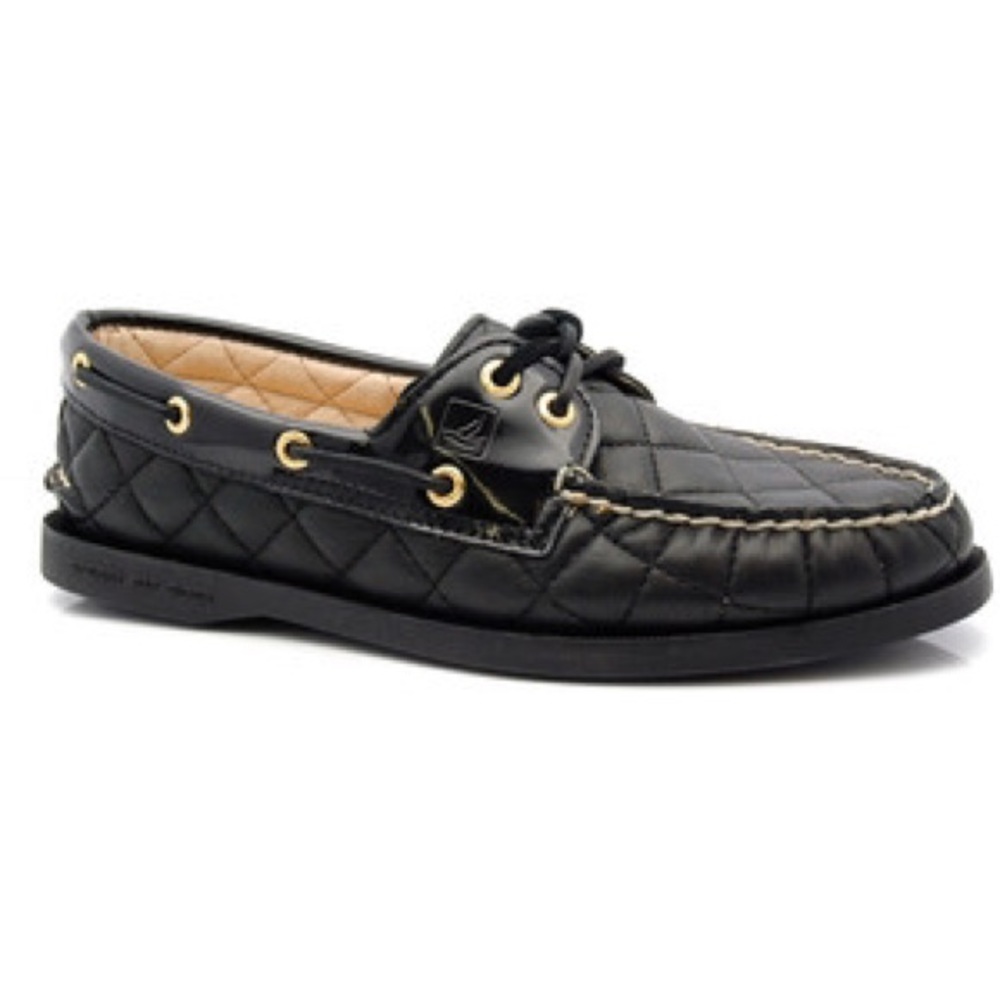 Sperry Top-Sider leather quilted boat shoes