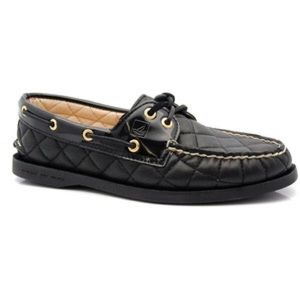 Sperry Top-Sider leather quilted boat shoes