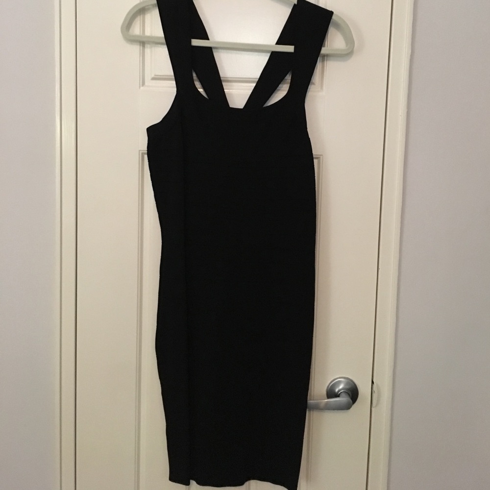 Express Bodycon Black Dress