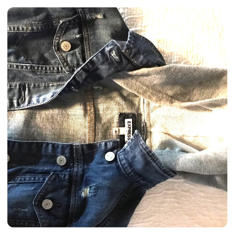 Express Women's Demin Jacket - Picture 2 of 2