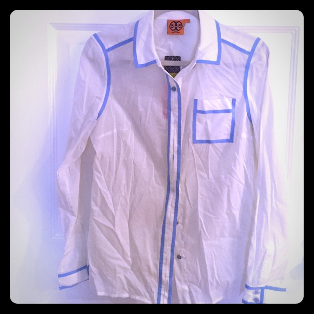 Tory Burch button down shirt