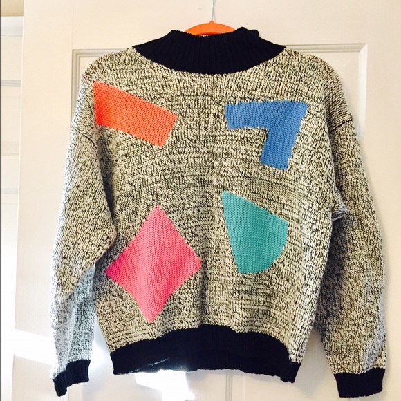 Millay Sweaters - Fun Geometric Designs Sweater 💙🌻💙🌻💙🌻