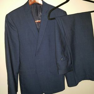 Mens Suit Macy's bar III slim suit 2 piece suit