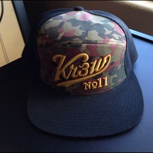 Krew Trucker SnapBack Hat Camo