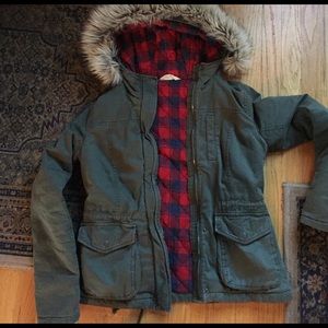 Hollister jacket size medium
