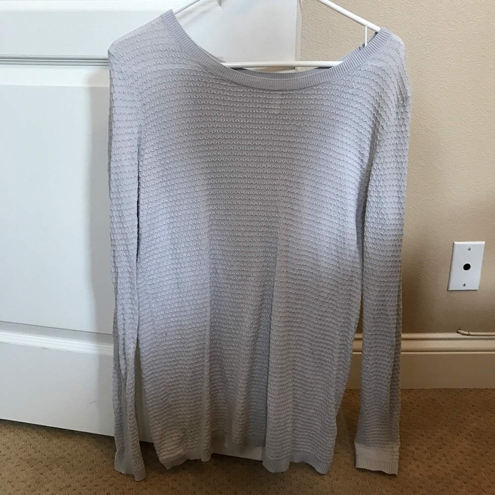 French Sweater With back detailing