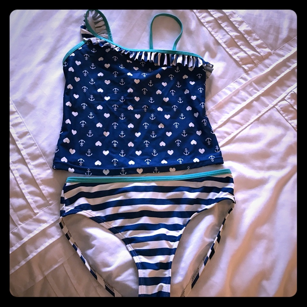 Xhilaration girls 2 piece bathing suit