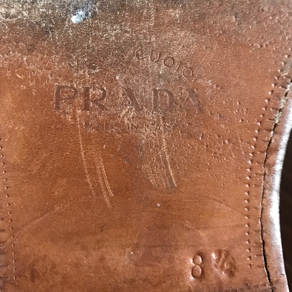 Authentic Prada shoes size 8-1/2 US 10 main image 4