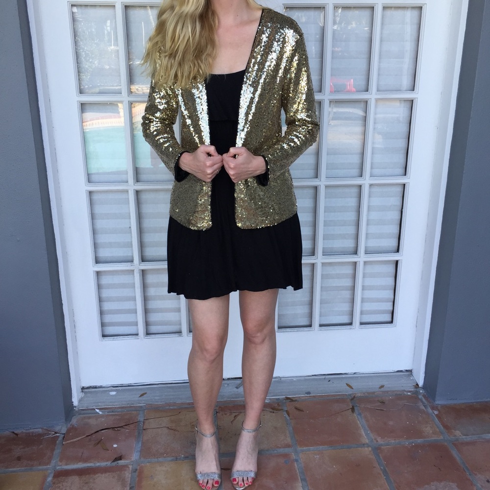 Gold Sparkle Jacket