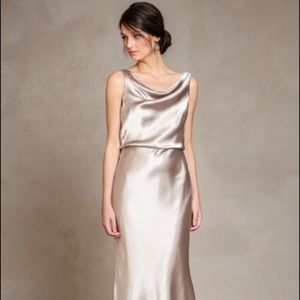 Jenny Yoo Madelyn Bridesmaid Dress- brushed gold