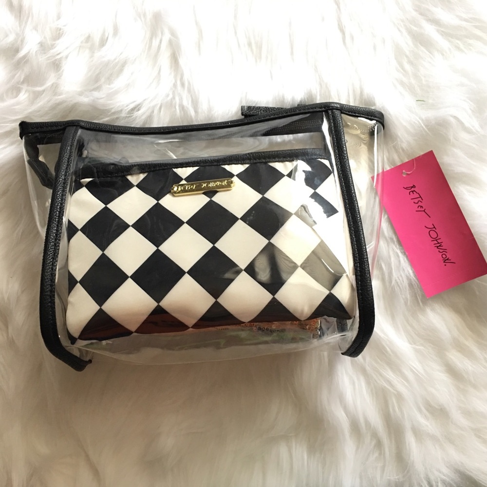 ✨Betsey Johnson 3 Piece Cosmetic Bags!✨ - Picture 2 of 3