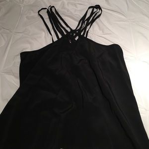 NWT BCBGMAXAZRIA Black Top