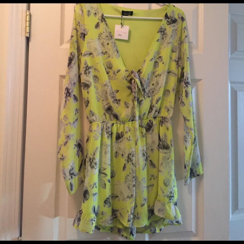 Floral Romper