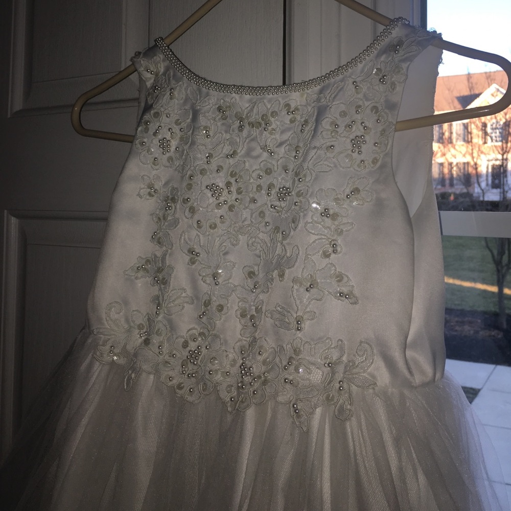 David's Bridal Flower Girl Dress