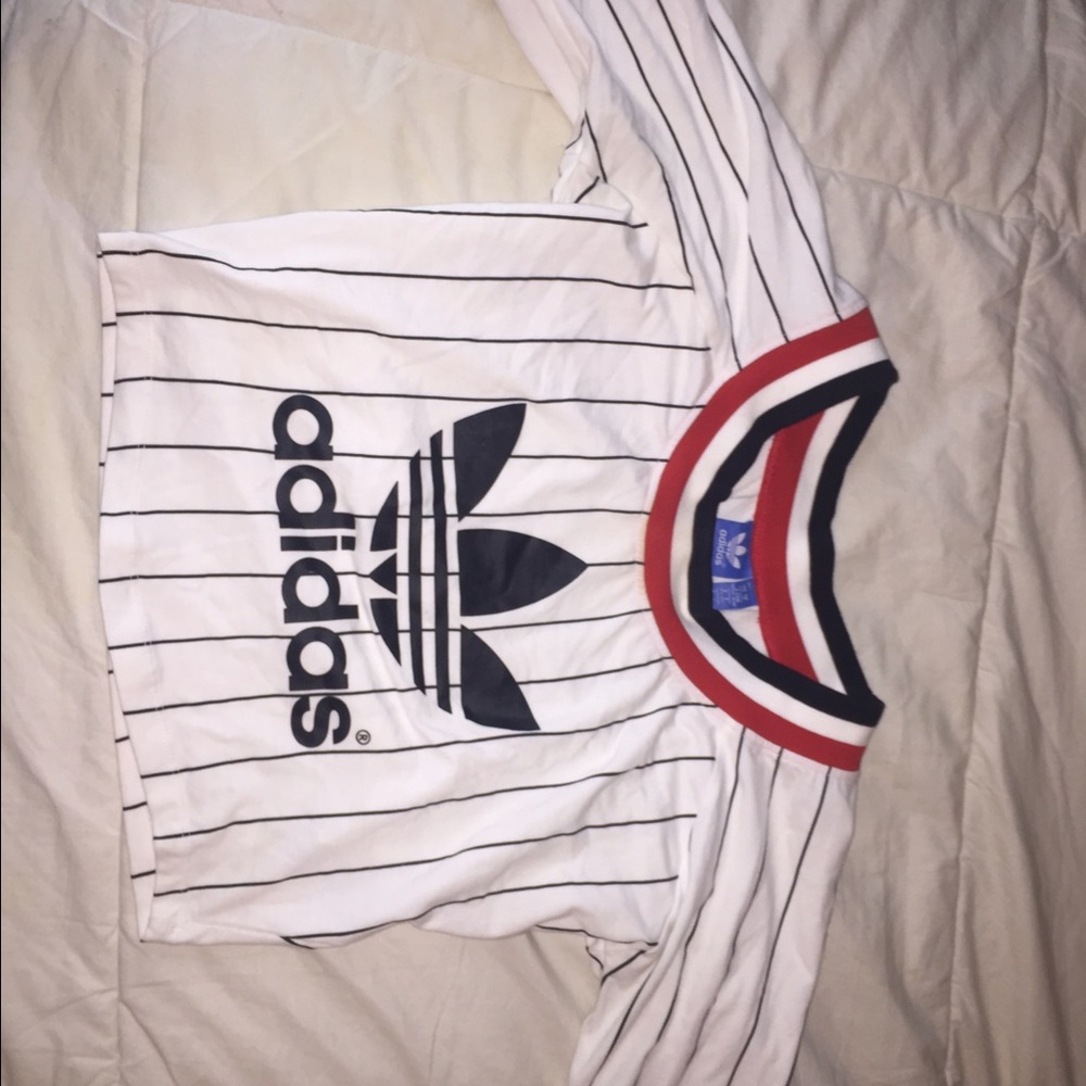 Adidas babseball T Crop top