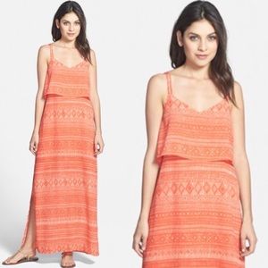 NWT Sanctuary Fly Away Print Maxi Dress