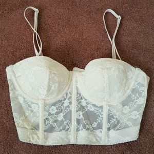 Forever 21 lace bustier