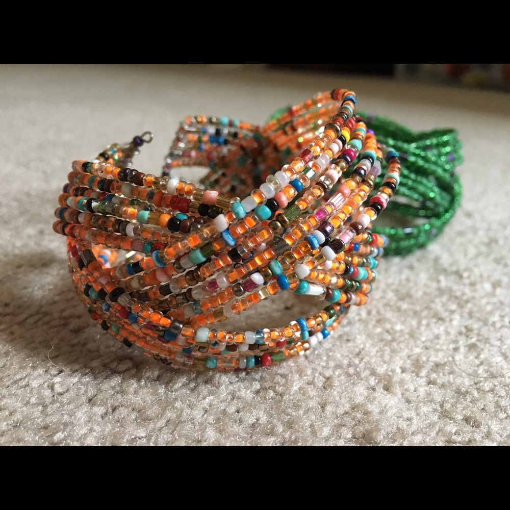 Colorful bracelets