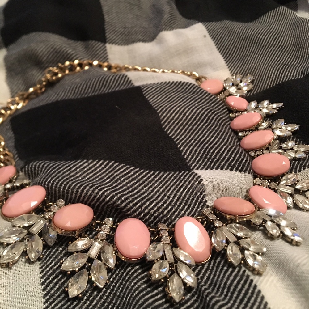 SOLD Pretty in Pink Crystal JEWELMINT Necklace
