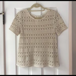 Joie Crocheted Top