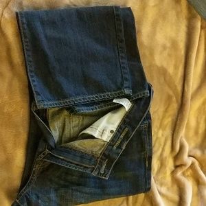 Like new American Eagle original straight jeans