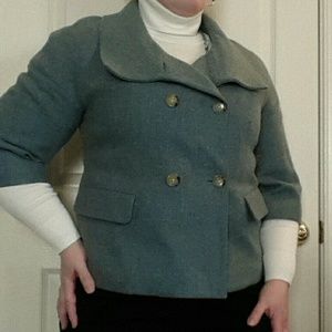 NWT Talbots Jackie Fit 100% Wool Jacket -size 10