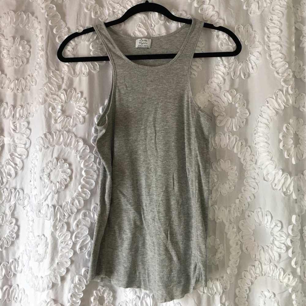 Gray Zara Tank Top