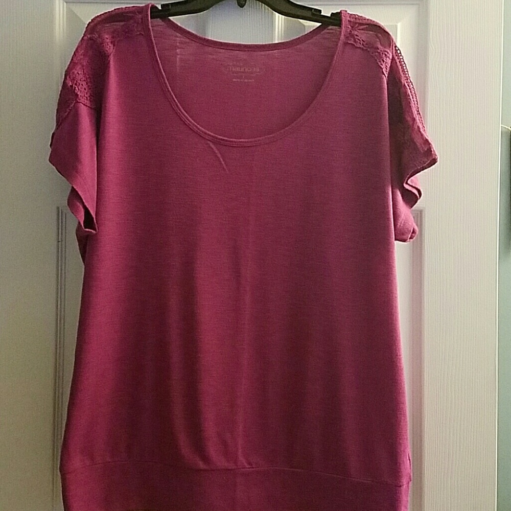 Maurices Magenta Top