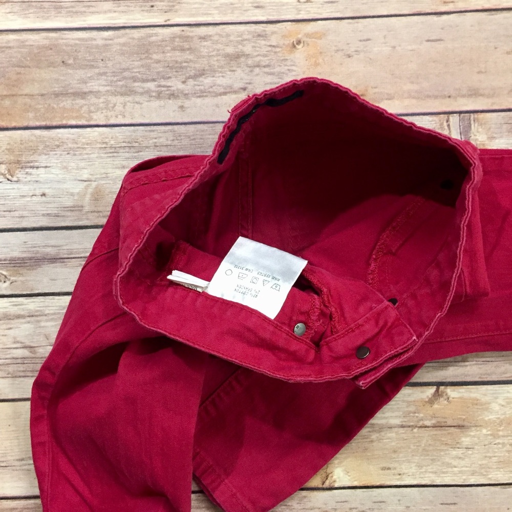 Joe's Jeans | Girl's Hot Pink Skinny Jeans - Picture 6 of 8