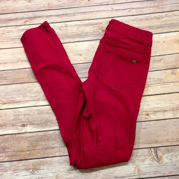 Joe's Jeans | Girl's Hot Pink Skinny Jeans - Picture 2 of 8