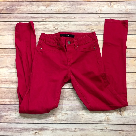 Joe's Jeans | Girl's Hot Pink Skinny Jeans - Picture 3 of 8