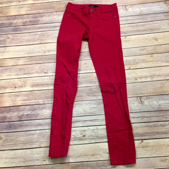 Joe's Jeans | Girl's Hot Pink Skinny Jeans - Picture 4 of 8